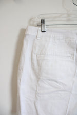 J.Crew White Pleated Shorts | 8