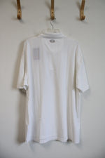 NEW Tehama Hang 'Em Dry White Polo Shirt | XXL