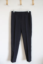 A-K-R-I-S Punto Navy Textured Pants | 6