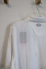 NEW Tehama Hang 'Em Dry White Polo Shirt | XXL