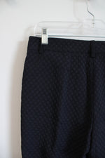 A-K-R-I-S Punto Navy Textured Pants | 6