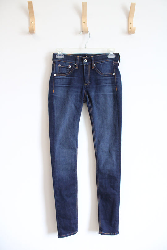 Rag & Bone Dark Wash Skinny Jeans | 25