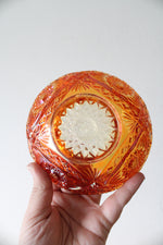 Vintage Imperial Glass Marigold Hobstar Small Bowls | Set Of 6