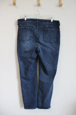 NYDJ Sheri Slim Dark Wash Jeans | 14