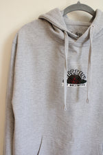NEW Sullen Angel Art Collective Rose Print Logo Gray Hoodie | M