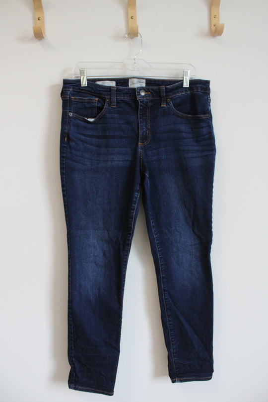 Universal Thread Mid Rise Skinny Dark Wash Jeans | 14/32