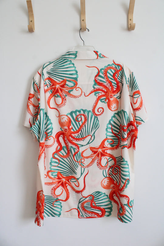 Krentmentz Rose Gold Flower Stud Earrings