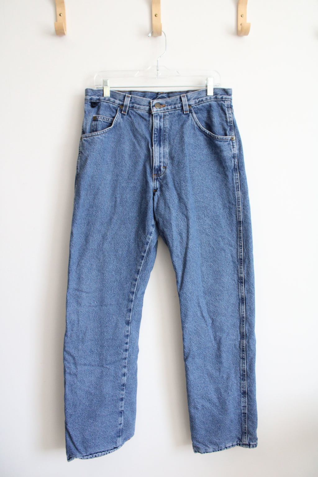 Wrangler Red Flannel Lined Jeans | 32X32