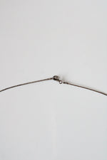 Blue Glass Beaded Koi Fish Pendant Sterling Silver Necklace