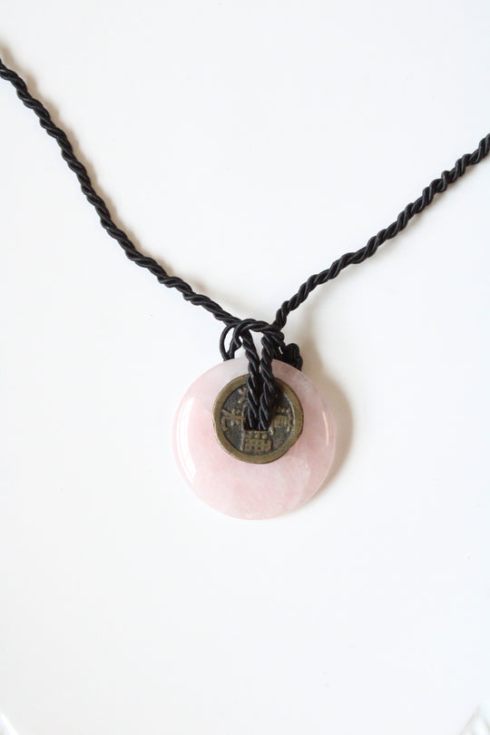 Lia Sophia Rose Quartz Necklace