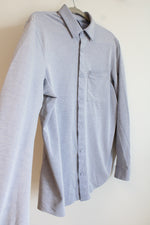 Lululemon Blue Button Down Shirt | L