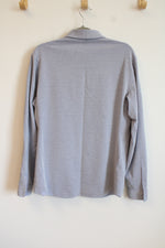 Lululemon Blue Button Down Shirt | L