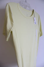 NEW A New Day Yellow Ribbed Tee | XL