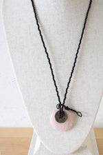 Lia Sophia Rose Quartz Necklace