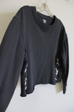 Aerie Charcoal Gray Sweatshirt | S