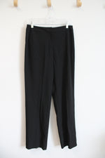 NEW Talbots Stretch Black Trouser Pants | 8