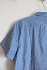 NEW Billabong Dusty Blue Button Down Shirt | XXL