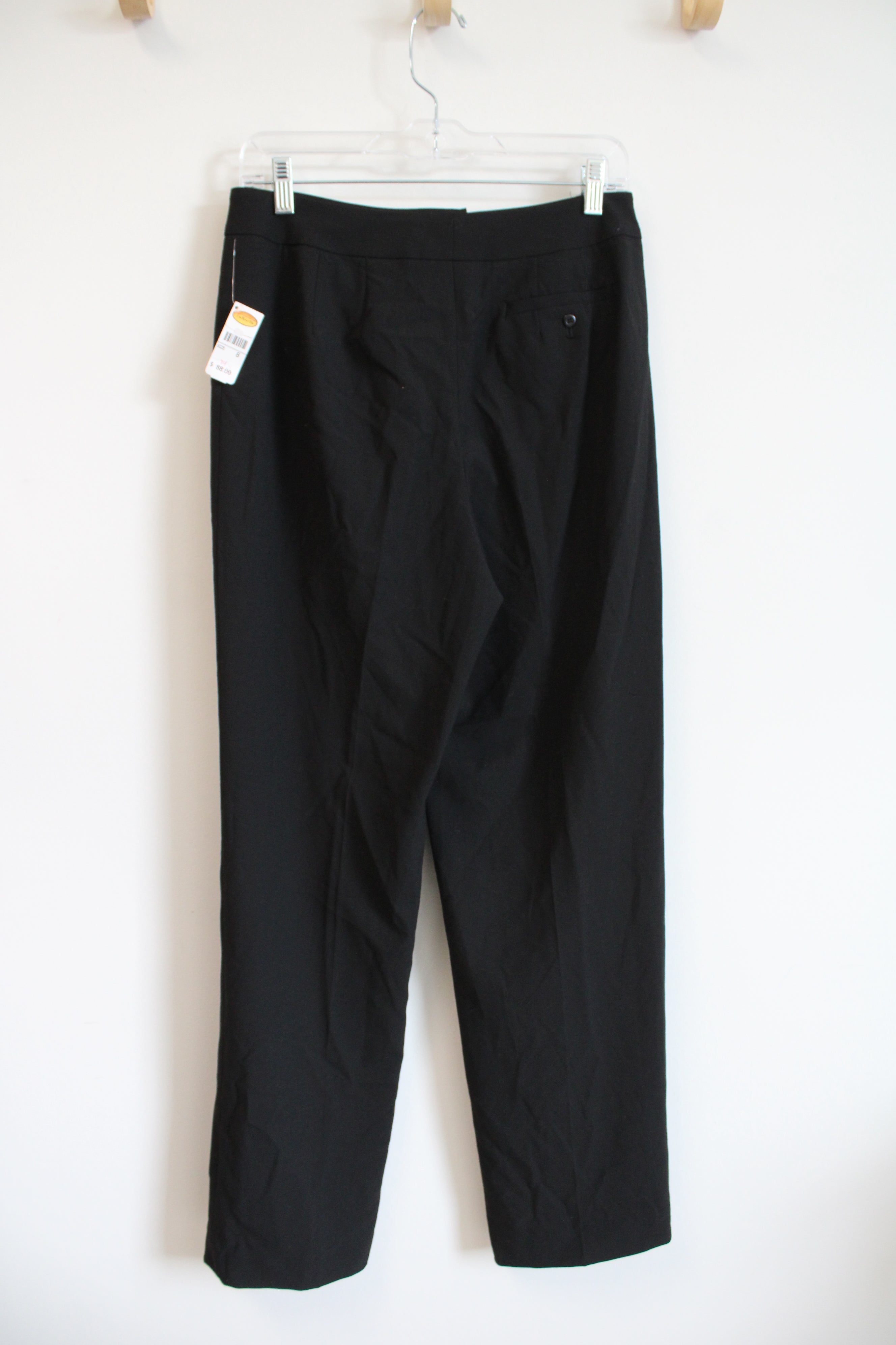 NEW Talbots Stretch Black Trouser Pants | 8