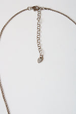 "R" Initial Sterling Silver Necklace