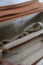 Minooy Brown Clio Crossbody Bag