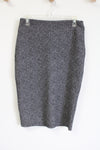 Premise Studio Black White Speckled Midi Skirt | S