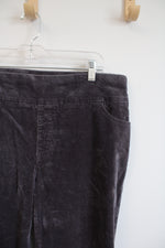 D&Co. Gray Corduroy Pants | 18W