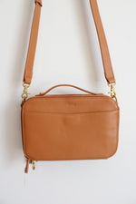 Minooy Brown Clio Crossbody Bag