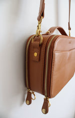 Minooy Brown Clio Crossbody Bag
