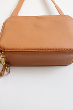 Minooy Brown Clio Crossbody Bag