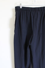 NEW Briggs Dark Navy Blue Comfort Waistband Trouser | 12 Short