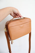 Minooy Brown Clio Crossbody Bag