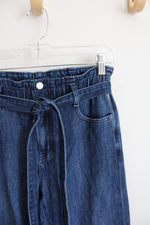 J.Crew Paperbag Belted Denim Pants | 25