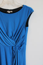 Muse Boston Proper Bright Blue Fitted Stretch Dress | 4