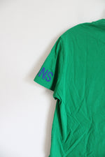 Calvin Klein Green Logo Tee | M