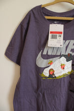NEW Nike Purple Sneaker Strawberry Graphic Logo Tee | L (10/12)