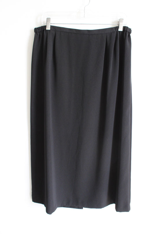 Vintage N Touch Black Skirt | 18