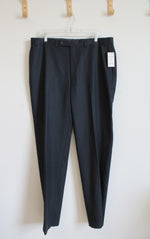 NEW Ralph Lauren Flat Front Gray Dress Pants | 38X34