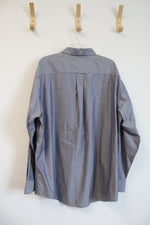 Cabela's Outfitter Series Gray Button Down Shirt | XL Tall