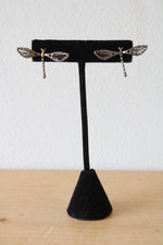 Sterling Silver Dragonfly Stud Earrings