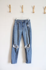 American Eagle Distressed Mom Jeans | 0