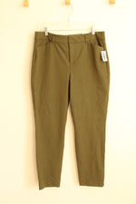 NEW Old Navy Army Green High-rise Dress Pants | 14