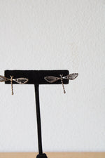 Sterling Silver Dragonfly Stud Earrings