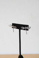 Sterling Silver Dragonfly Stud Earrings