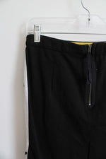 Vanessa Virginia Anthropologie Sonja Black White & Yellow Skirt | 8