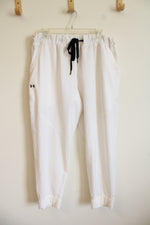 Under Armour Heatgear White Jogger Pants | XL