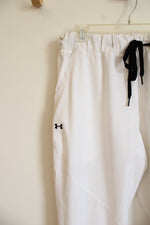 Under Armour Heatgear White Jogger Pants | XL