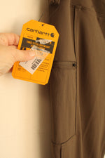 NEW Carhartt Dark Tan Leggings with Zip Pocket | M
