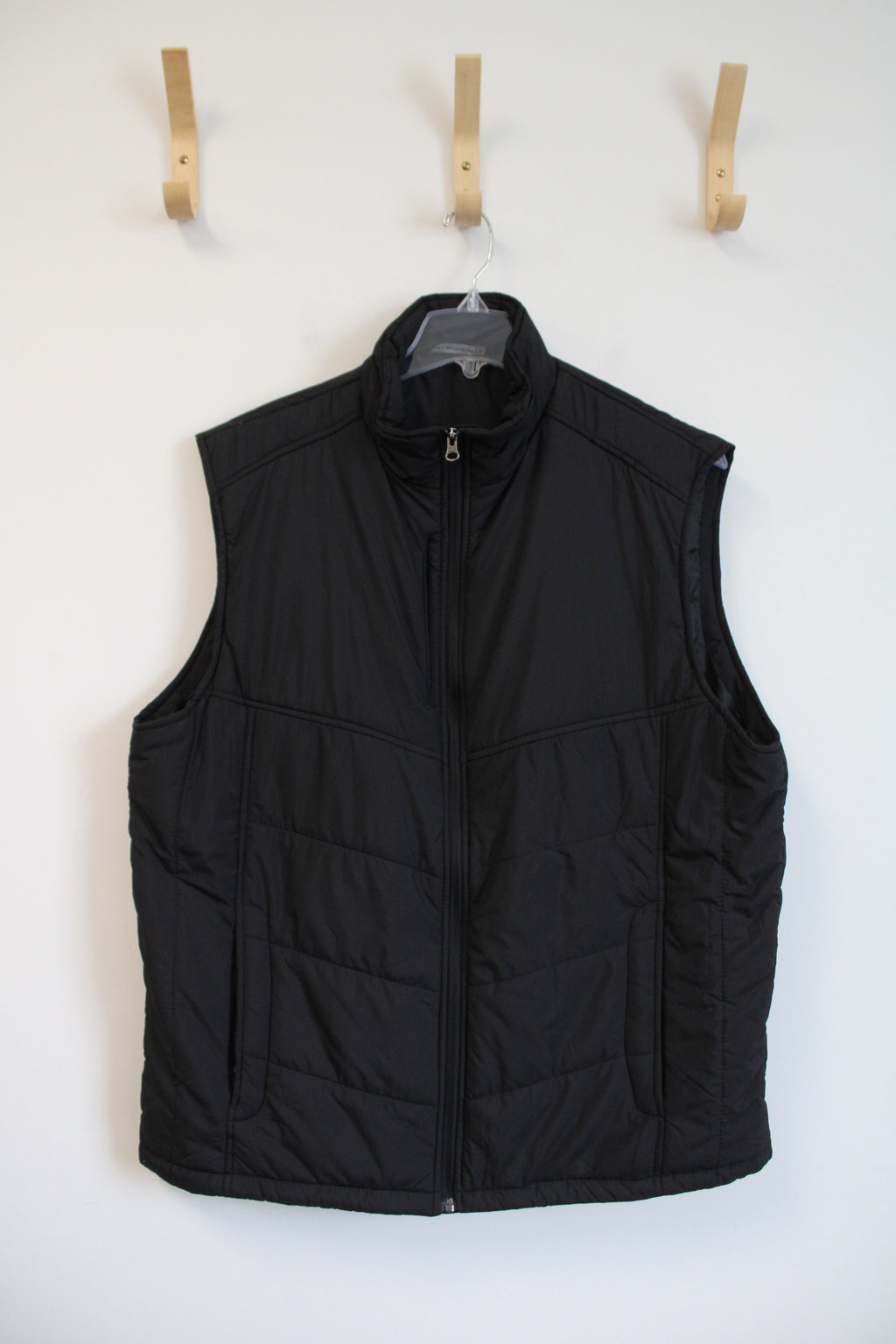 Port Authority Black Puffer Vest | XL