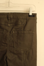 NEW Liverpool Army Green Coated Skinny Jeans | 8
