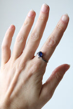 Sterling Silver Sapphire Ring | Size 8